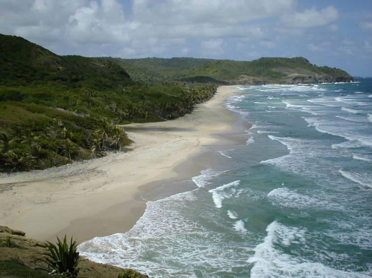 Grand Anse Beach , Saint Lucia